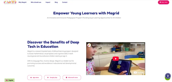 Magrid - Math app designed for dyscalculia