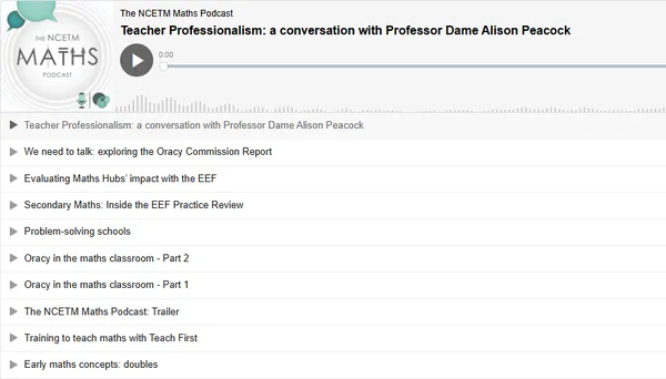 Understanding Dyscalculia - NCETM Maths Podcast