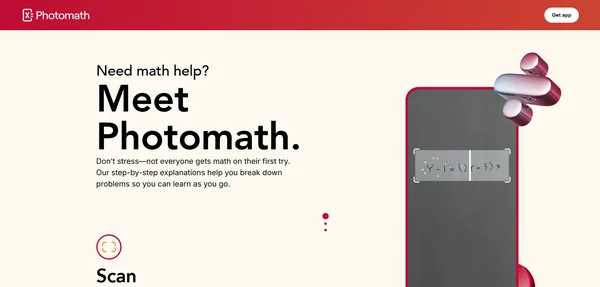 Photomath - 逐步数学解决方案